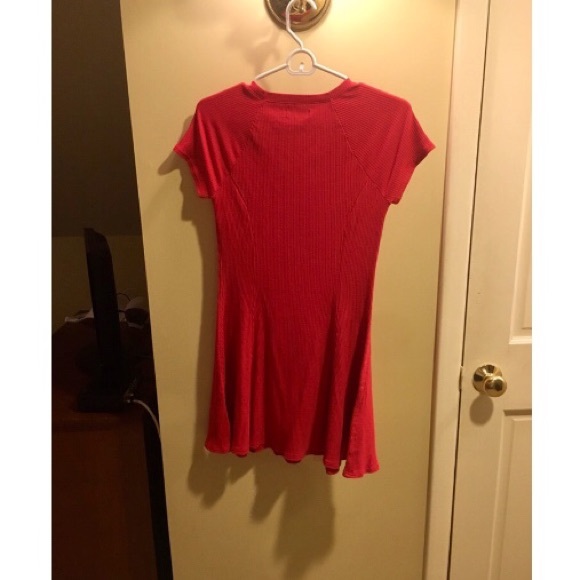 Red Mini Dress - Picture 2 of 2